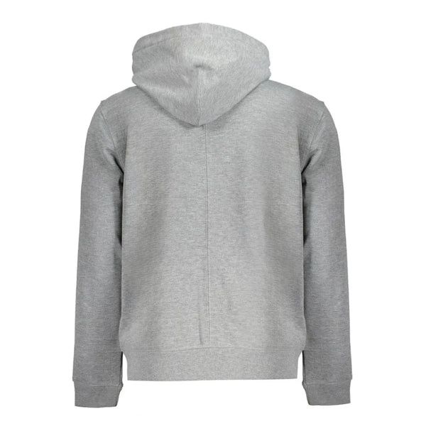Calvin Klein Grigio Polyester Men’s Hoodie