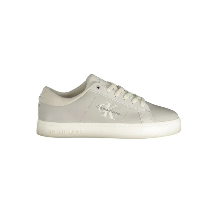 Calvin Klein Grigio Polyurethane Men’s Sneaker