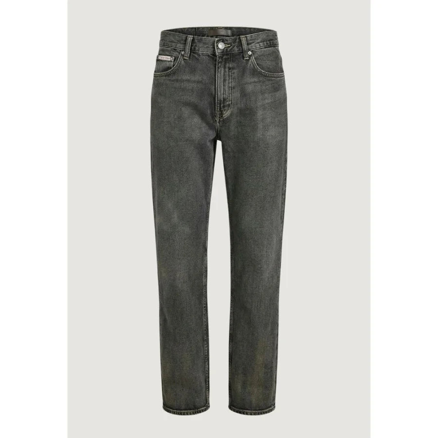 Calvin Klein Jeans Beige Cotton Relaxed Fit