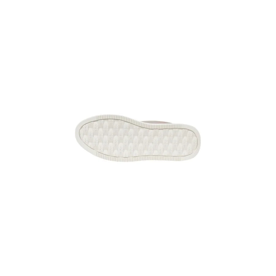 Calvin Klein Jeans Beige Recycled Cotton Platform Sneakers