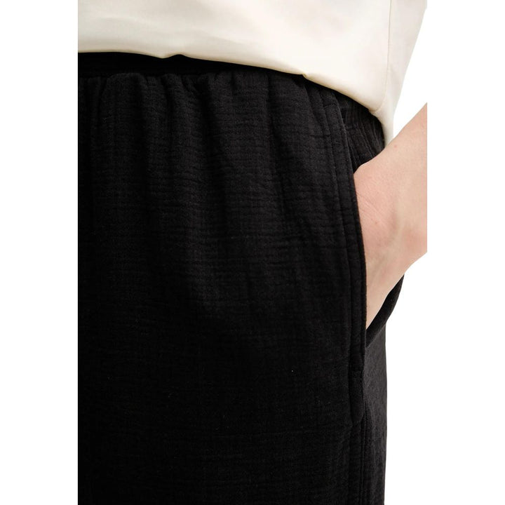 Calvin Klein Jeans Black Cotton Joggers (workout Pants)