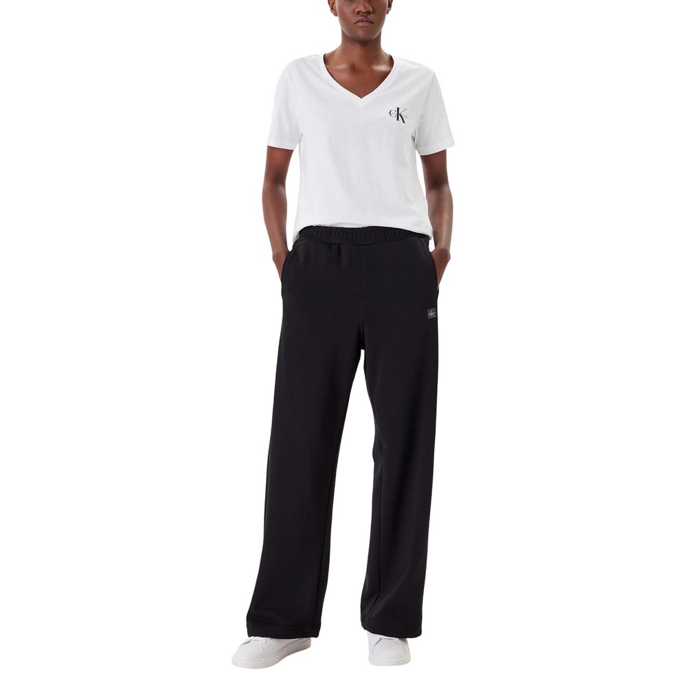 Calvin Klein Jeans Black Cotton Joggers (workout Pants)