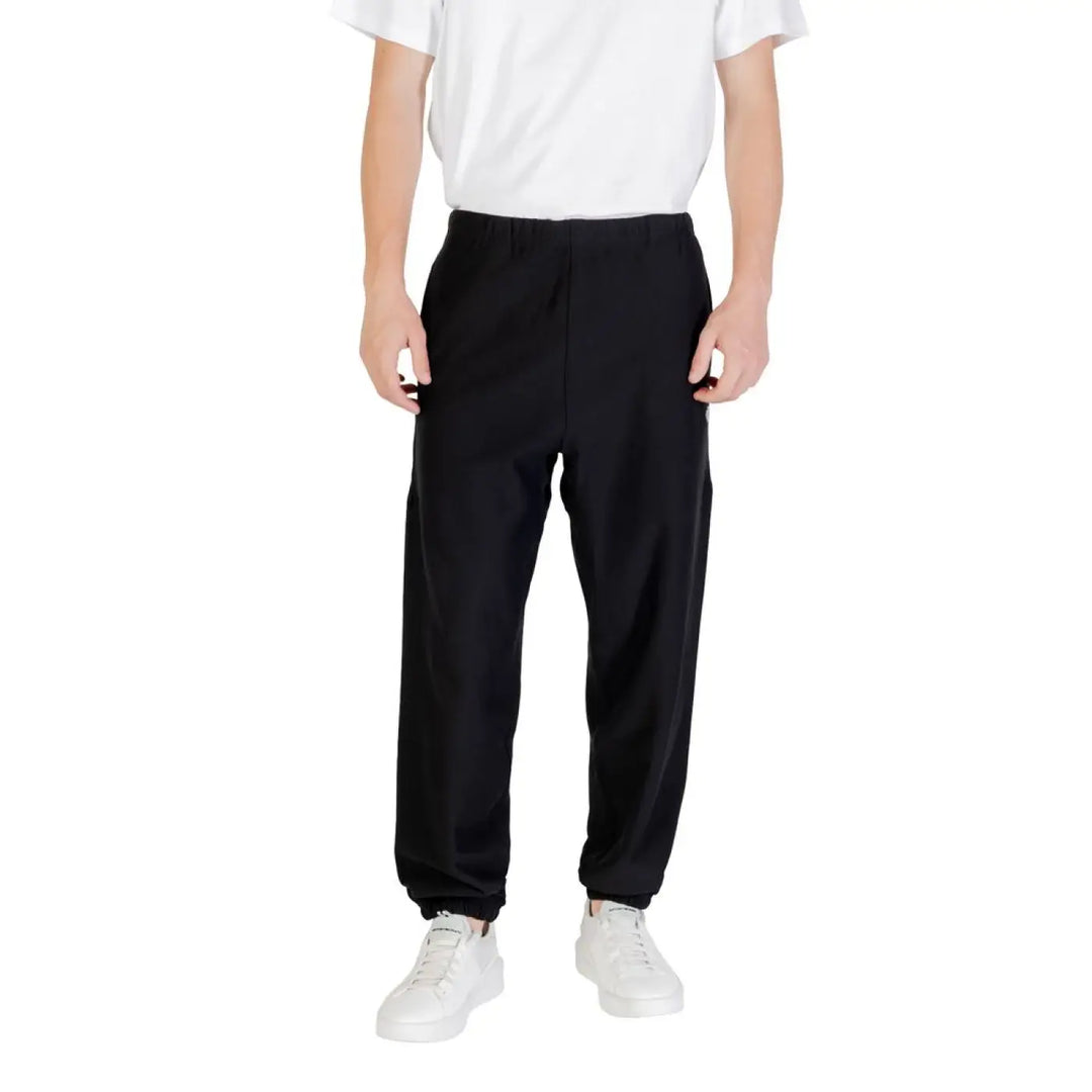 Calvin Klein Jeans Black Cotton Joggers (workout Pants)