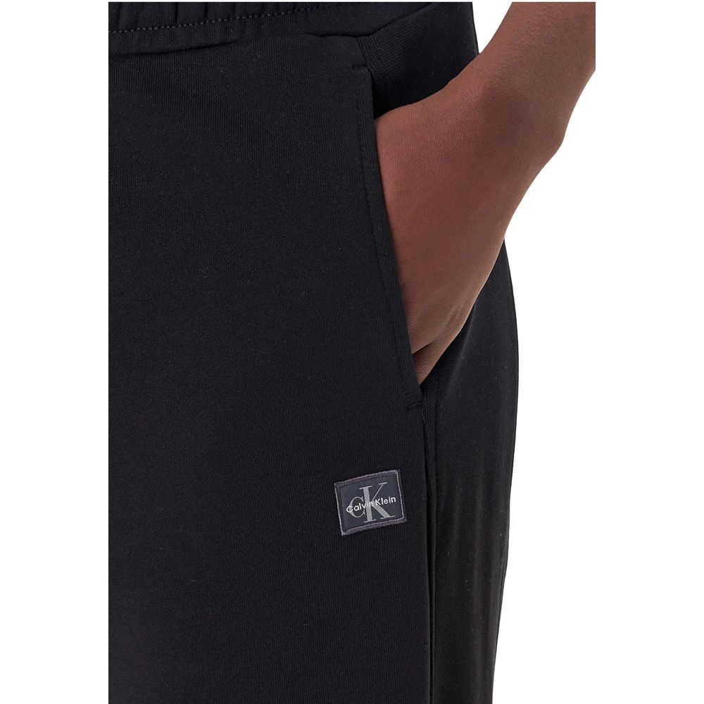 Calvin Klein Jeans Black Cotton Joggers (workout Pants)