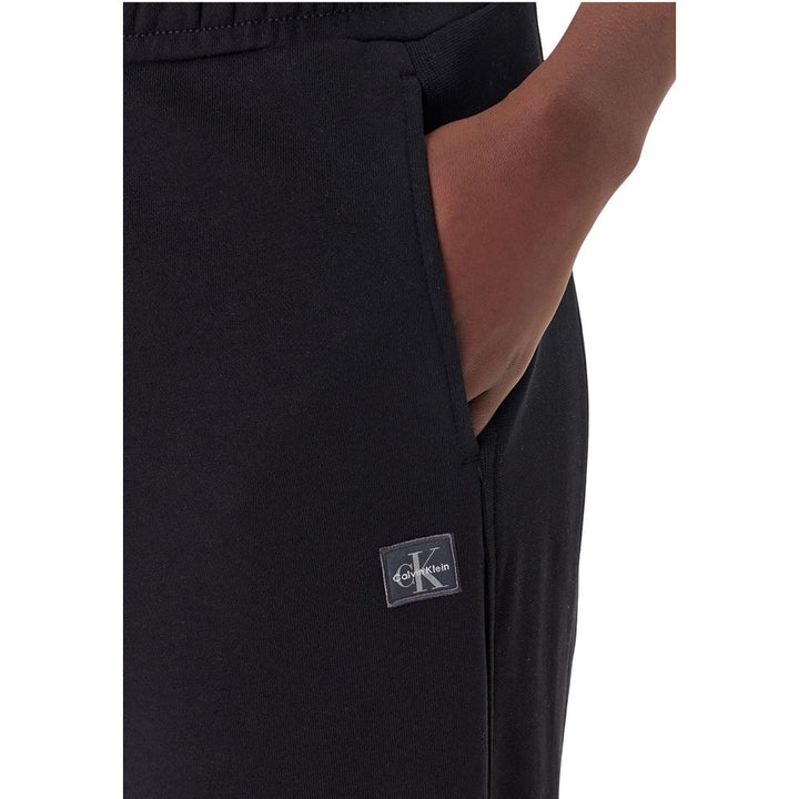 Calvin Klein Jeans Black Cotton Joggers (workout Pants)