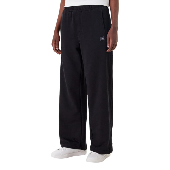 Calvin Klein Jeans Black Cotton Joggers (workout Pants)