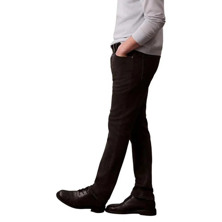 Calvin Klein Jeans Black Cotton Skinny