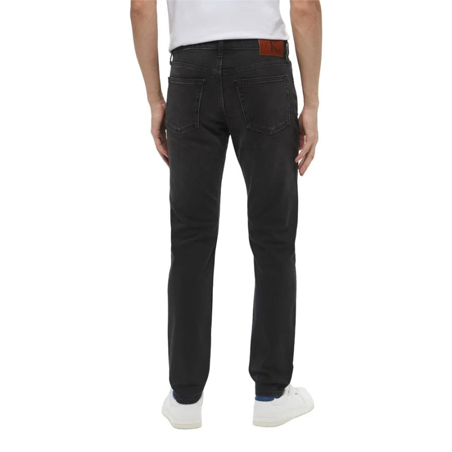 Calvin Klein Jeans Black Cotton Skinny