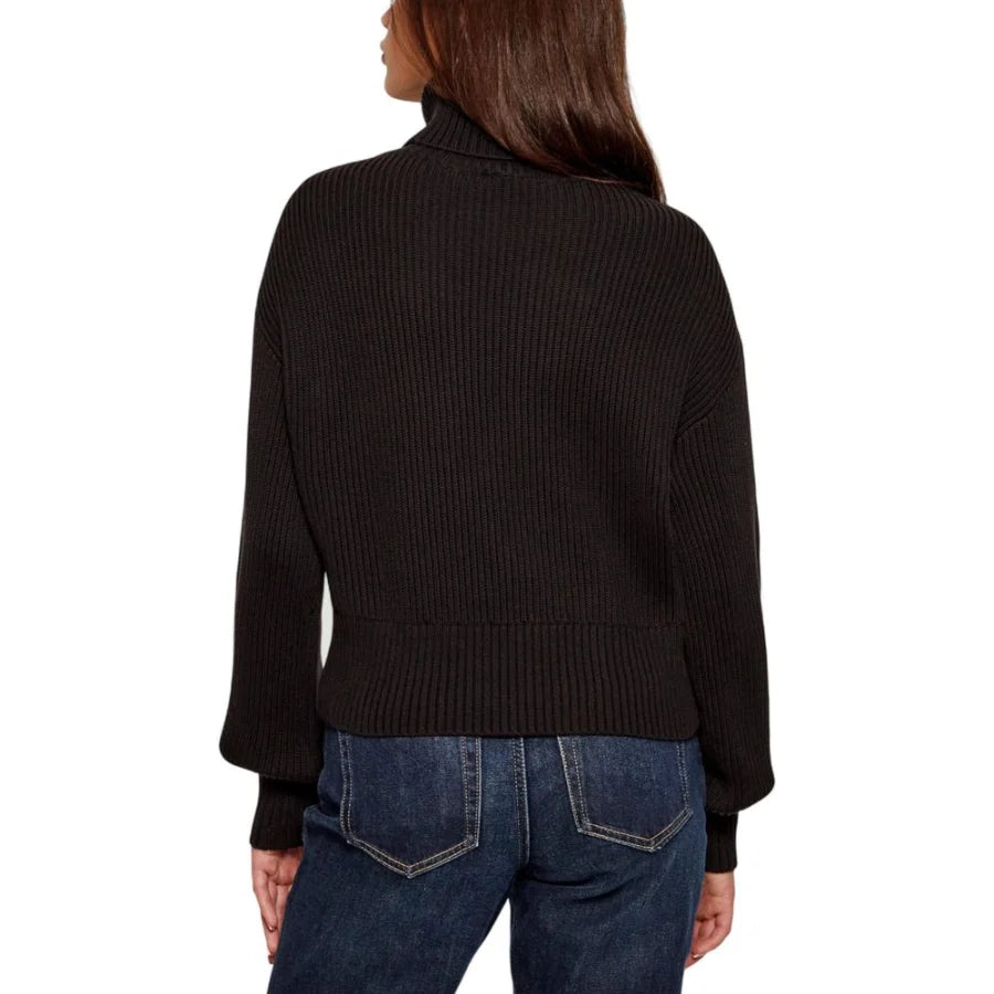 Calvin Klein Jeans Black Cotton Sweatshirt