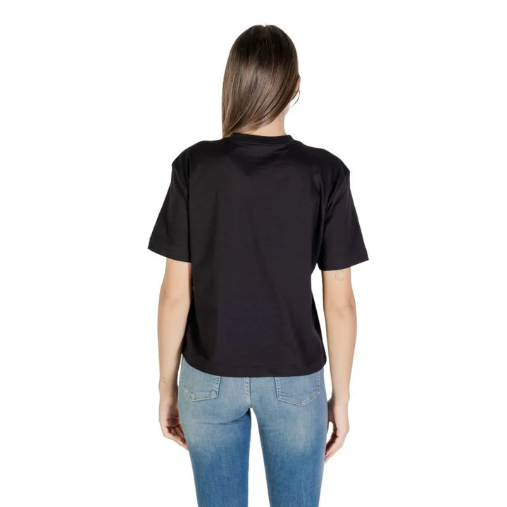 Calvin Klein Jeans Black Cotton T-Shirt