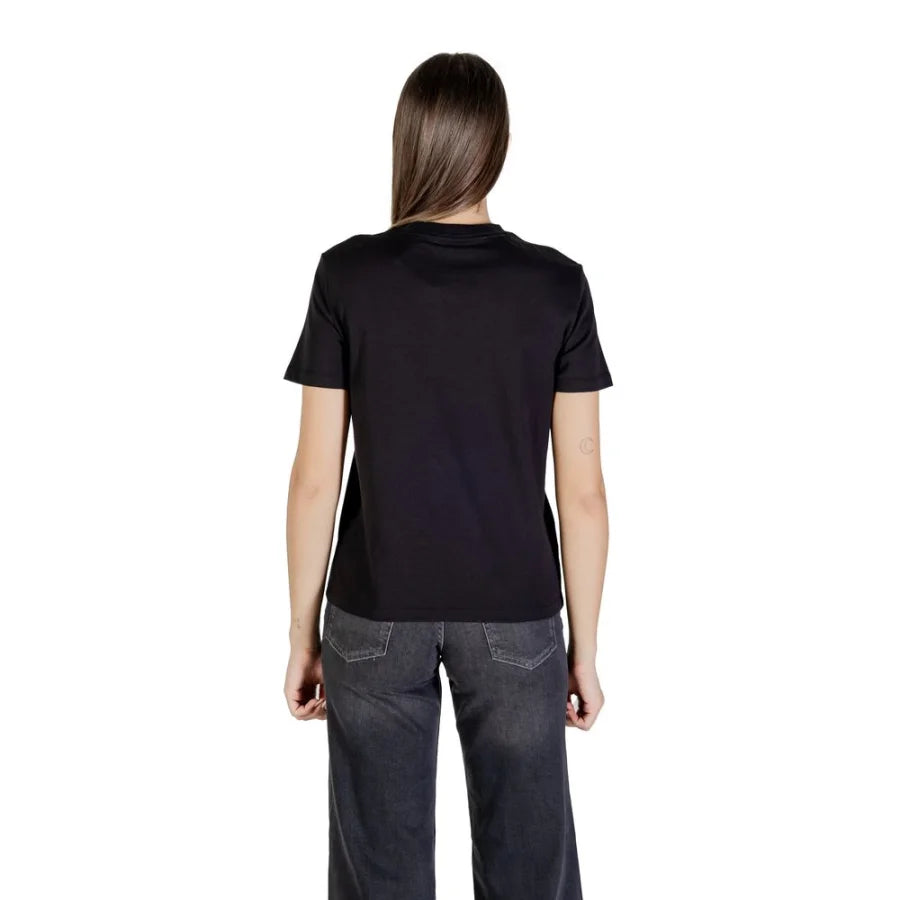 Calvin Klein Jeans Black Cotton T-Shirt