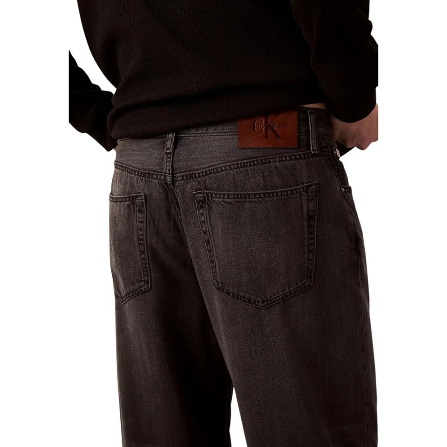 Calvin Klein Jeans Black Lyocell Relaxed Fit