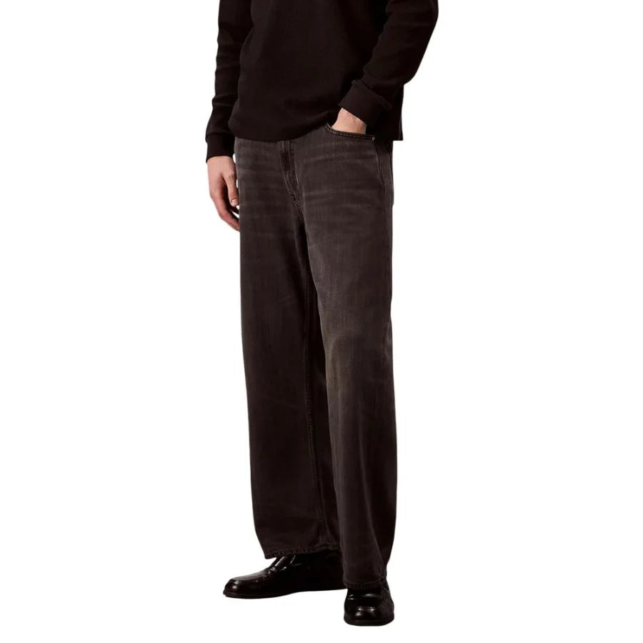 Calvin Klein Jeans Black Lyocell Relaxed Fit