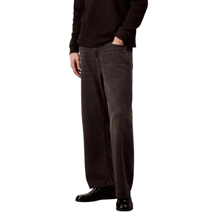 Calvin Klein Jeans Black Lyocell Relaxed Fit