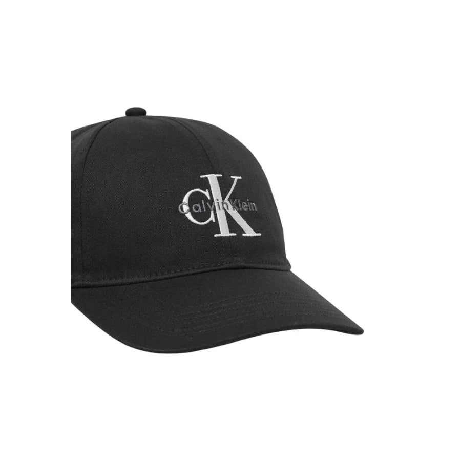 Calvin Klein Jeans Black Organic Cotton Cap (Baseball Hat)