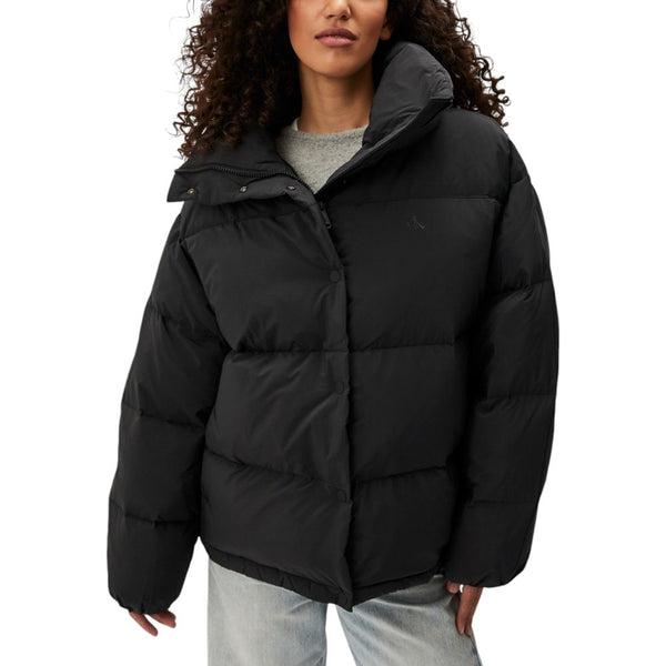 Calvin Klein Jeans Puffer Jackets - Black Polyester Coat