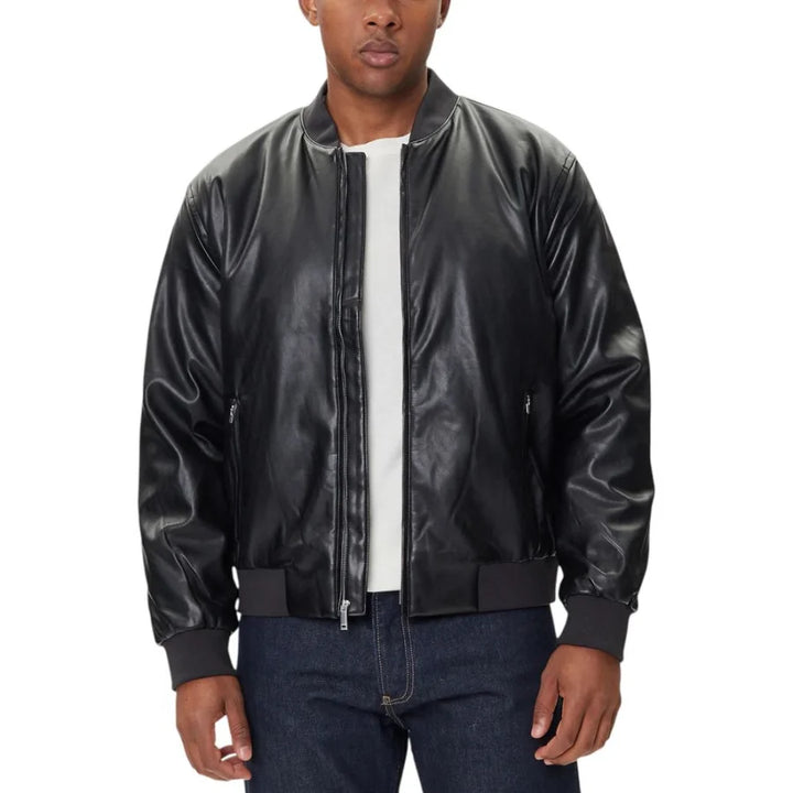 Calvin Klein Jeans Black Polyethylene Bomber