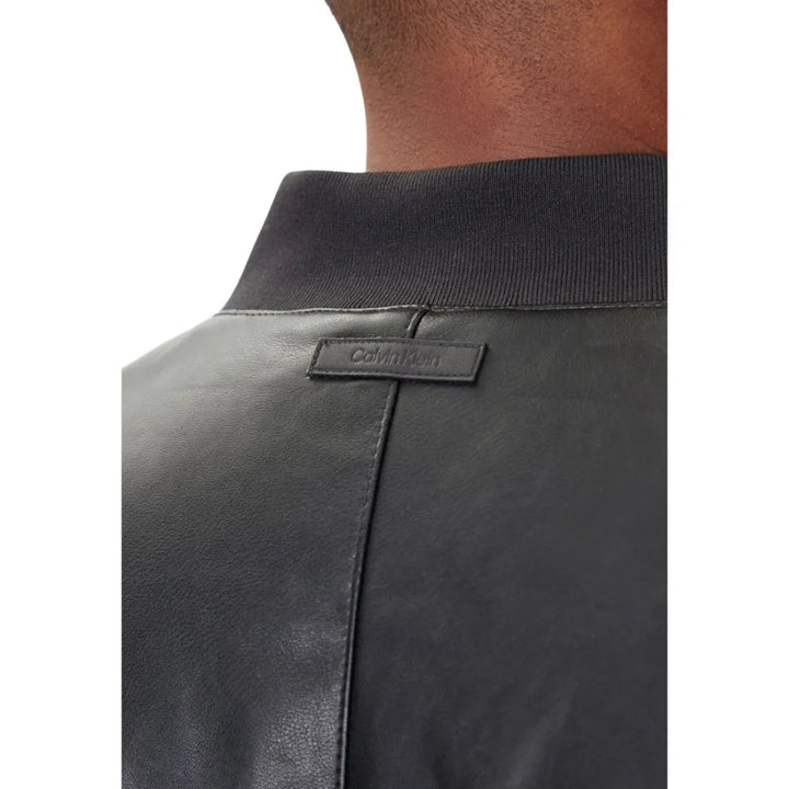 Calvin Klein Jeans Black Polyethylene Bomber