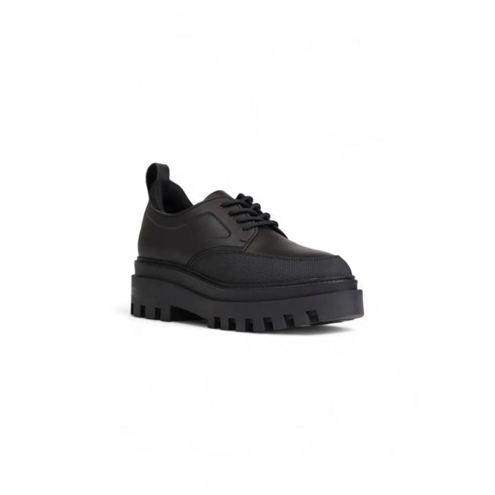 Calvin Klein Jeans Black Polyethylene Platform Pumps