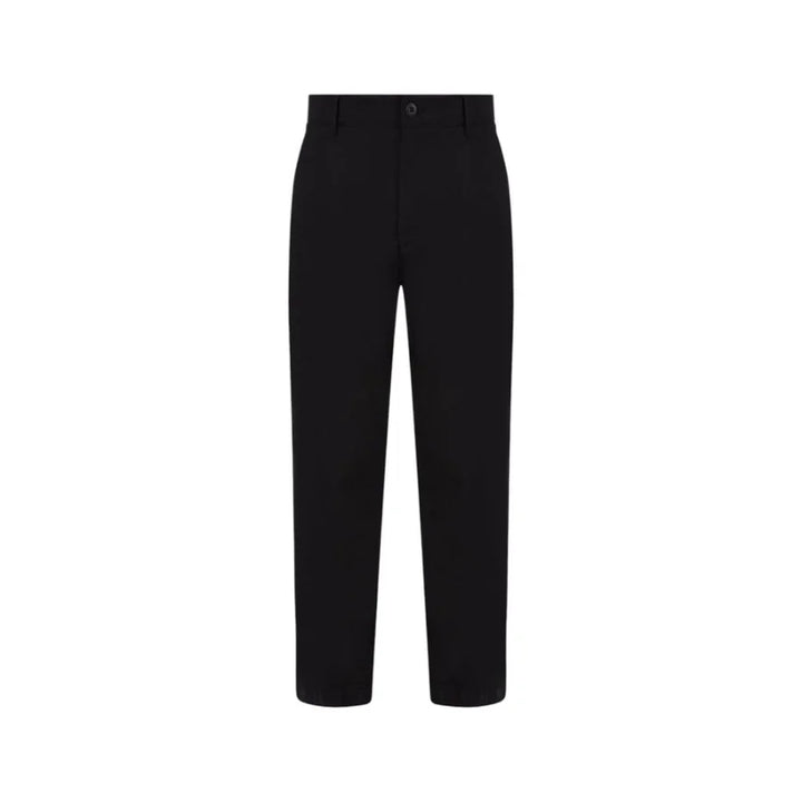 Calvin Klein Jeans Black Recycled Cotton Chino Pants