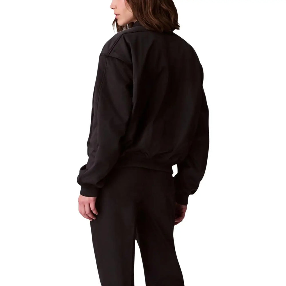 Calvin Klein Jeans Black Recycled Polyester Bomber