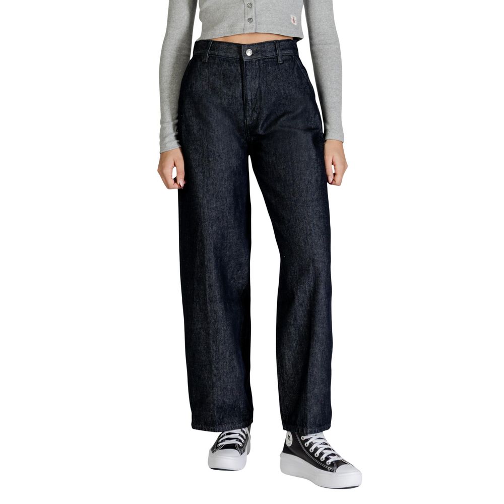 Calvin Klein Jeans Blue Cotton Bootcut