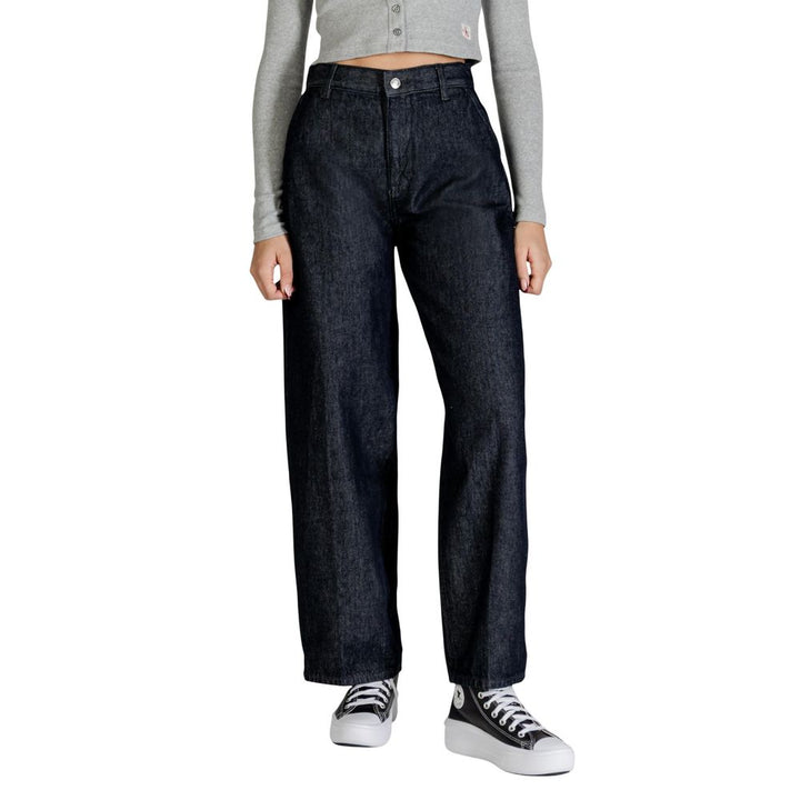 Calvin Klein Jeans Blue Cotton Bootcut