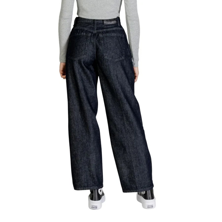 Calvin Klein Jeans Blue Cotton Bootcut