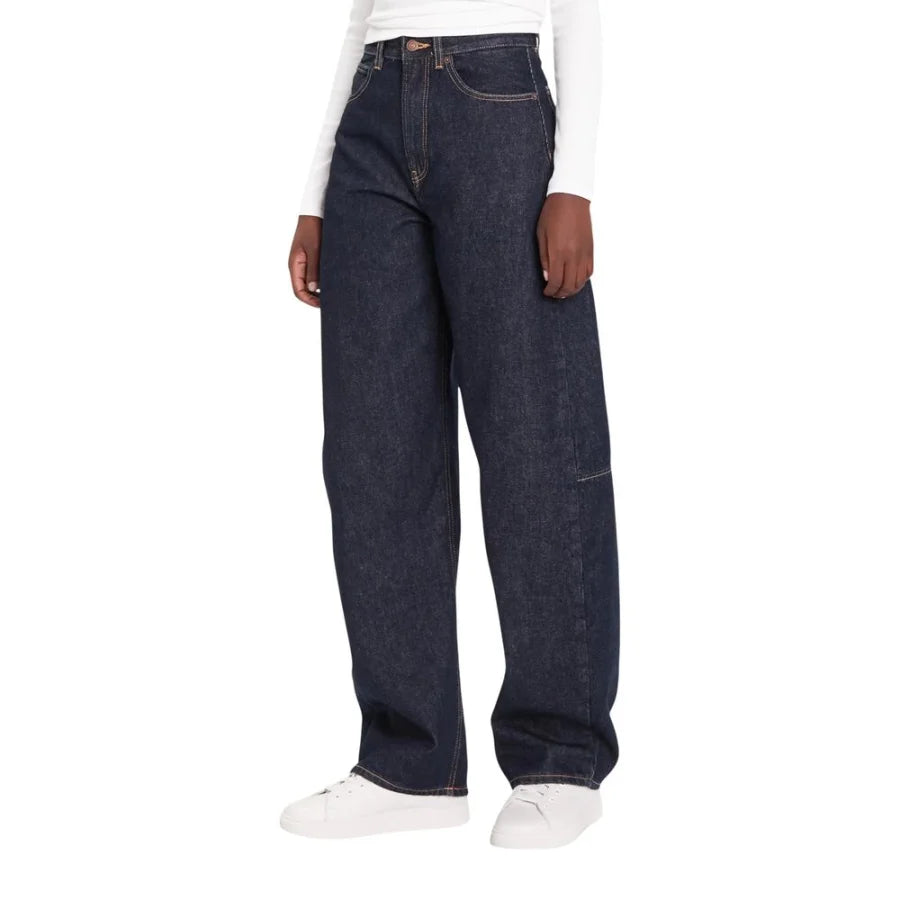Calvin Klein Jeans Blue Cotton Mom