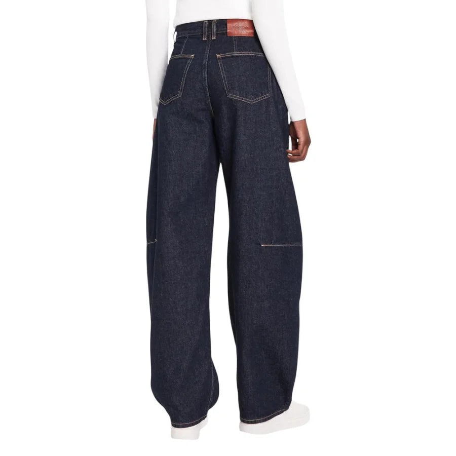 Calvin Klein Jeans Blue Cotton Mom