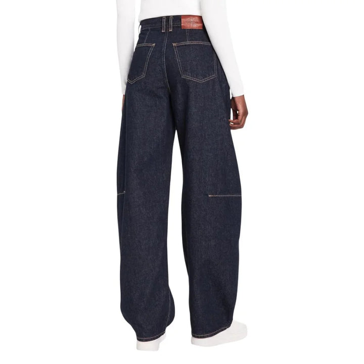 Calvin Klein Jeans Blue Cotton Mom