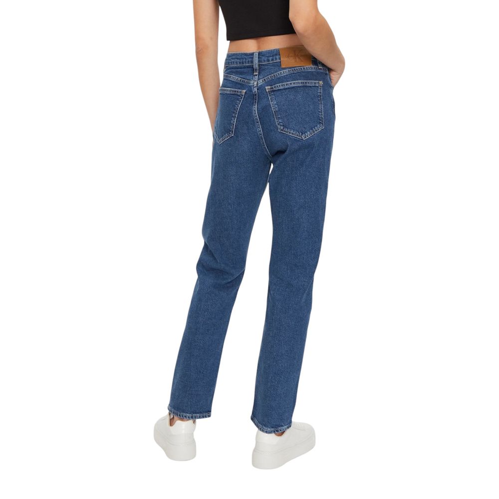 Calvin Klein Jeans Blue Cotton Skinny