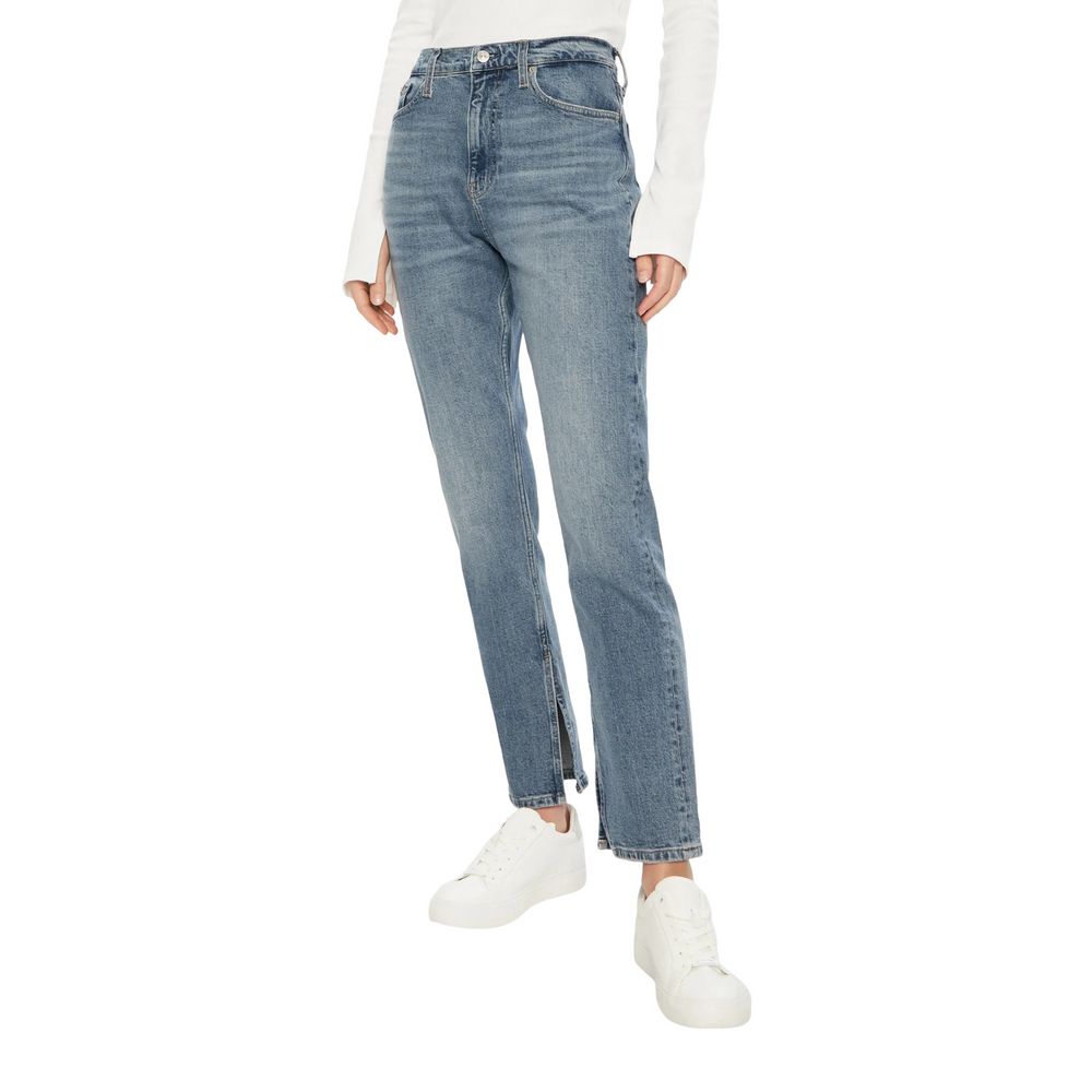 Calvin Klein Jeans Blue Cotton Skinny