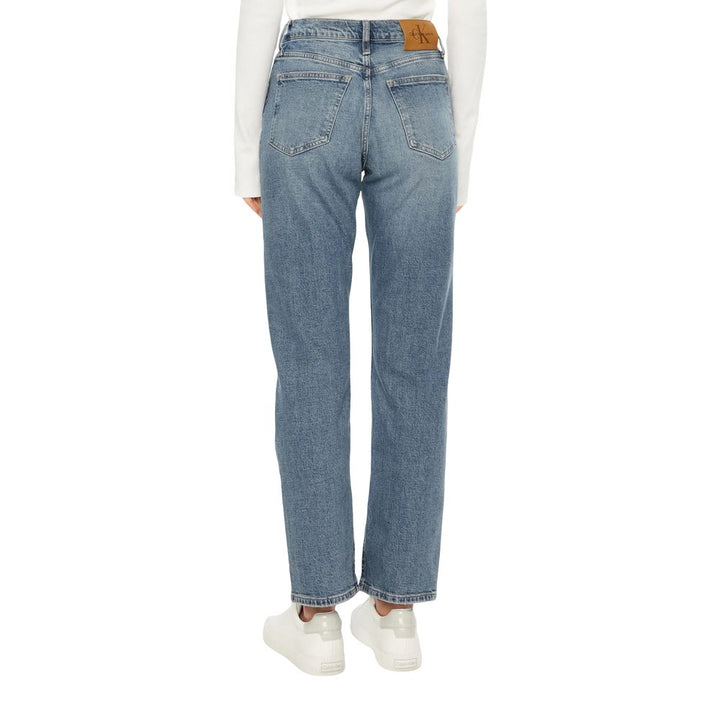 Calvin Klein Jeans Blue Cotton Skinny