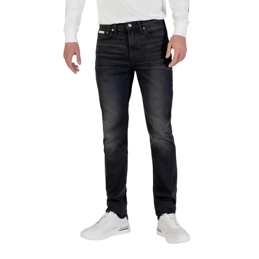Calvin Klein Jeans Blue Cotton Skinny