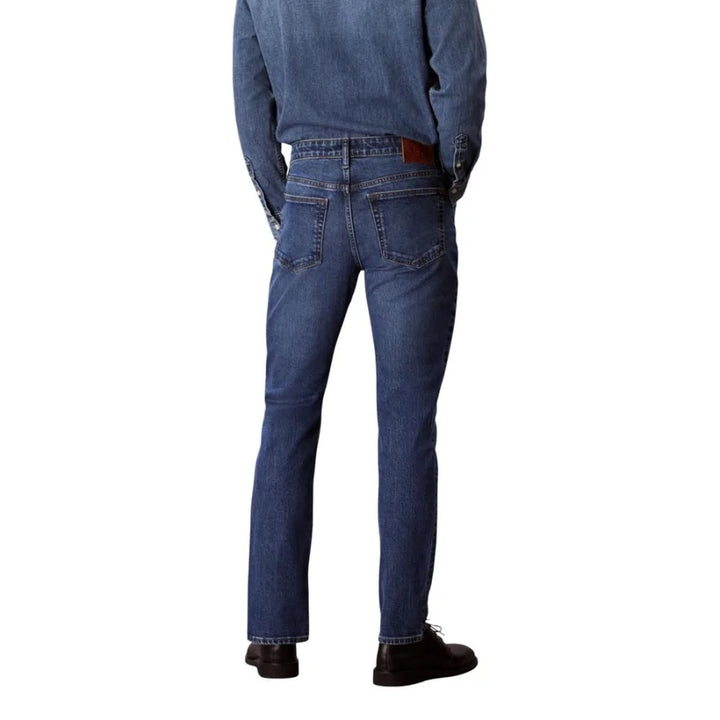 Calvin Klein Jeans Blue Cotton Skinny