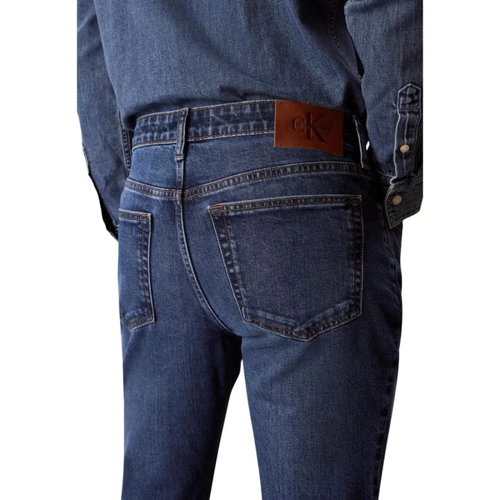 Calvin Klein Jeans Blue Cotton Skinny