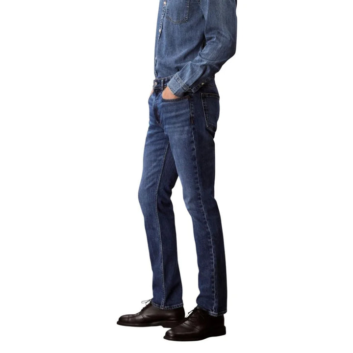 Calvin Klein Jeans Blue Cotton Skinny