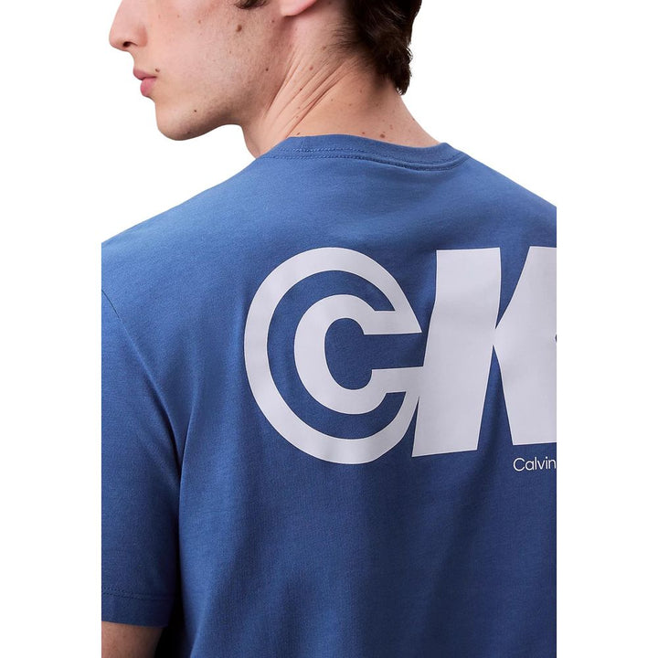 Calvin Klein Jeans Blue Cotton T-shirt