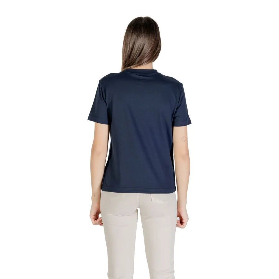 Calvin Klein Jeans Blue Cotton T-Shirt