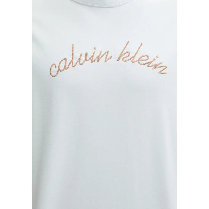Calvin Klein Jeans Blue Cotton T-Shirt
