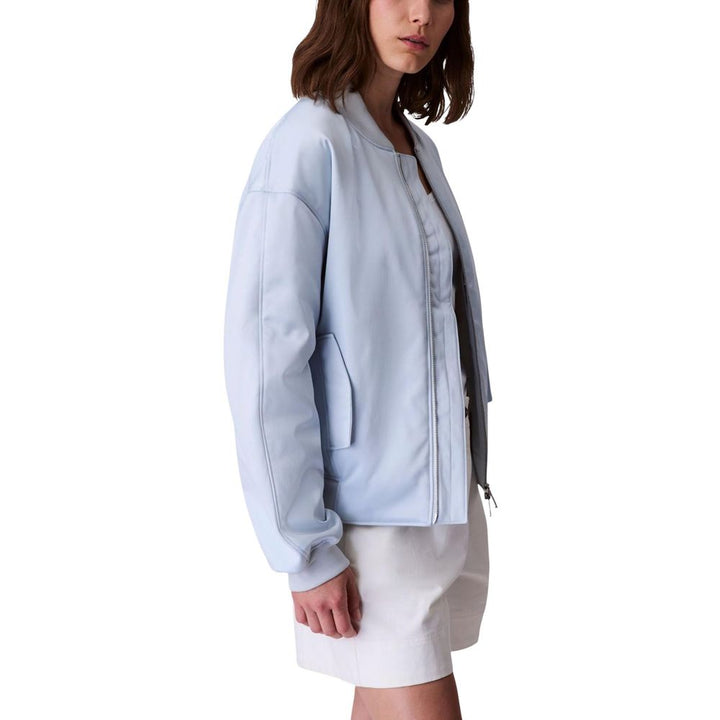 Calvin Klein Jeans Bomber Jackets - Blue Recycled Polyester