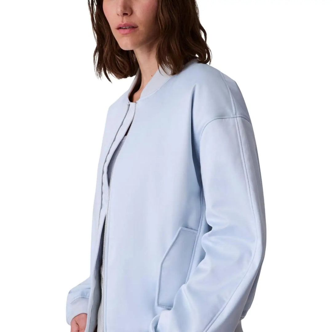 Calvin Klein Jeans Blue Recycled Polyester Bomber