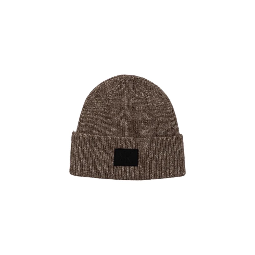 Calvin Klein Jeans Brown Marabou Cap (baseball Hat)