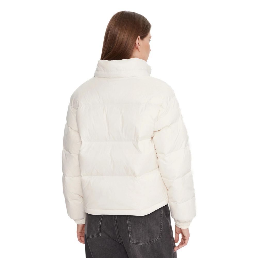 Calvin Klein Jeans Puffer Jackets - Cream Polyamide Coat