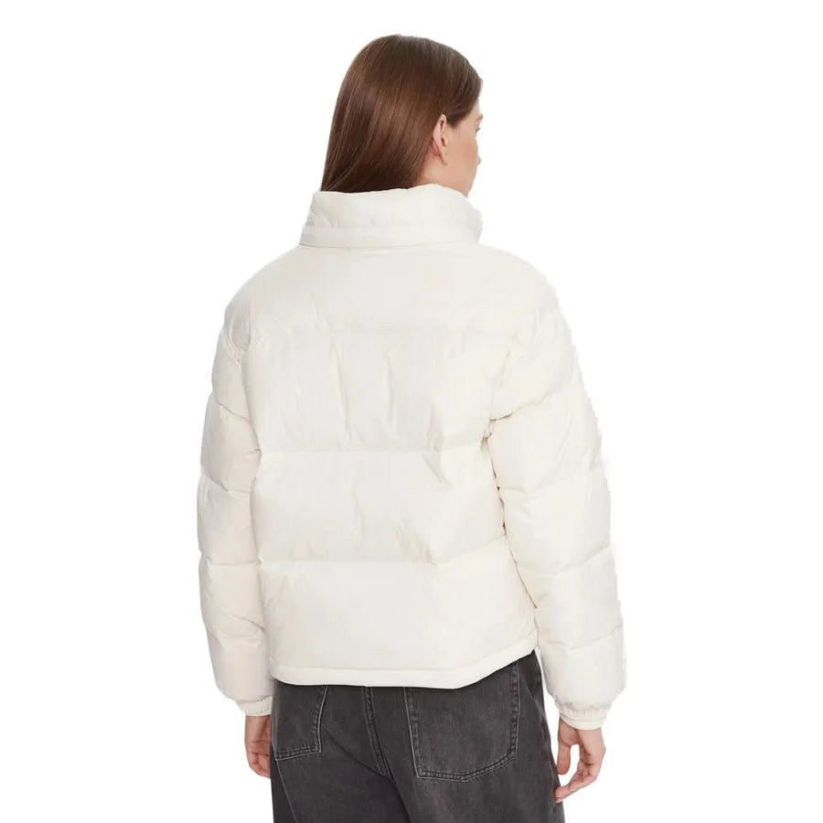Calvin Klein Jeans Cream Polyamide Coat