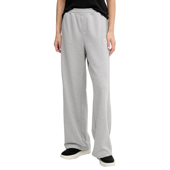 Calvin Klein Jeans Gray Cotton Joggers (workout Pants)