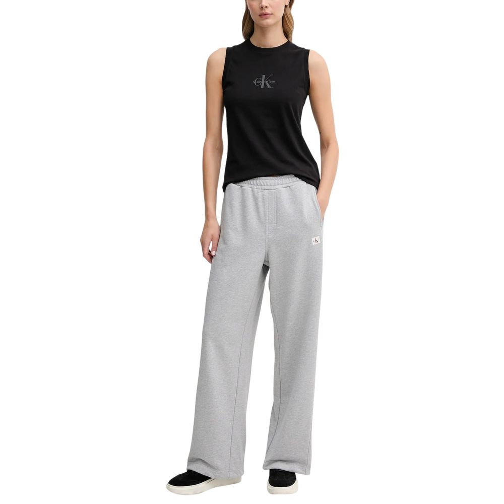Calvin Klein Jeans Gray Cotton Joggers (workout Pants)