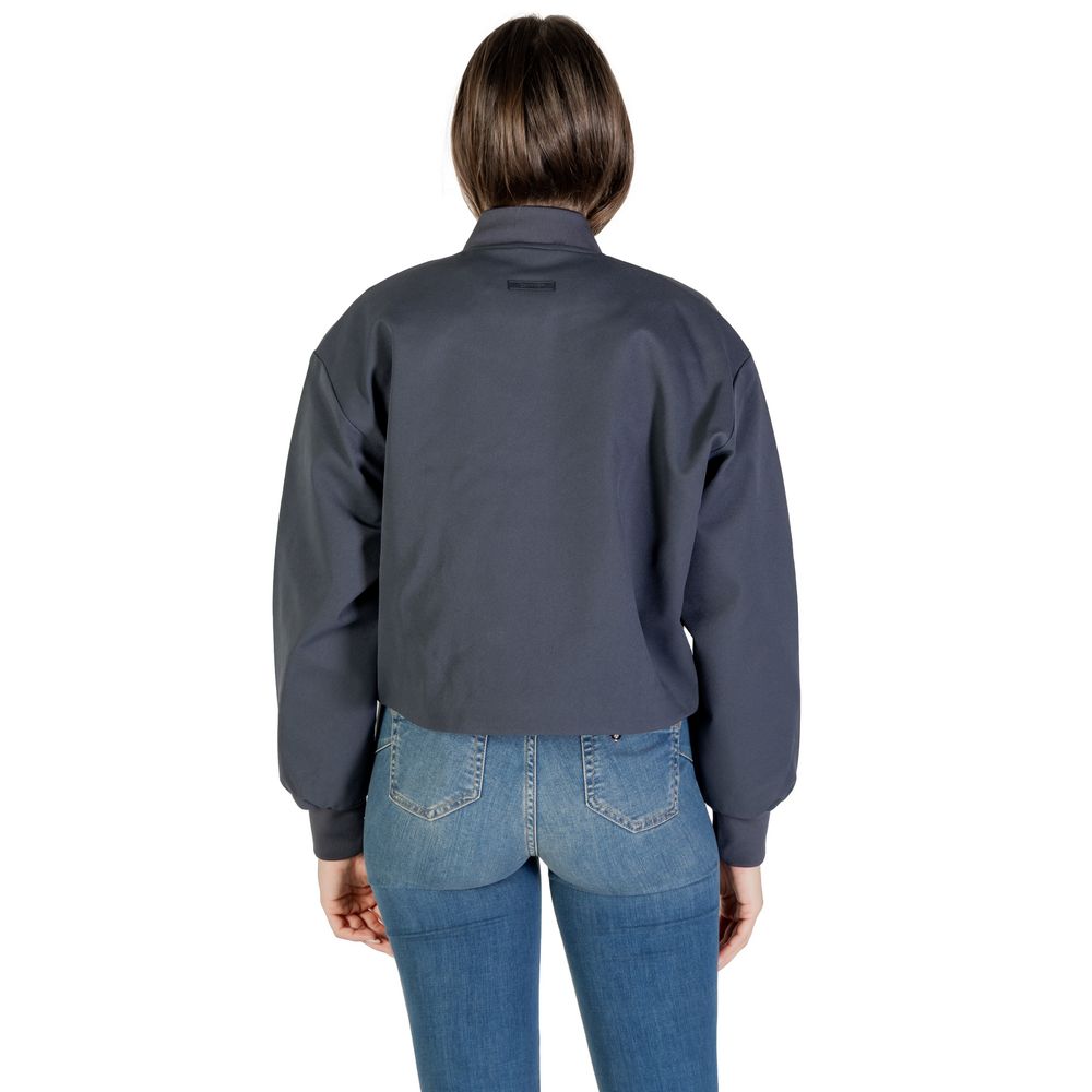 Calvin Klein Jeans Bomber Jackets - Gray Recycled Polyester