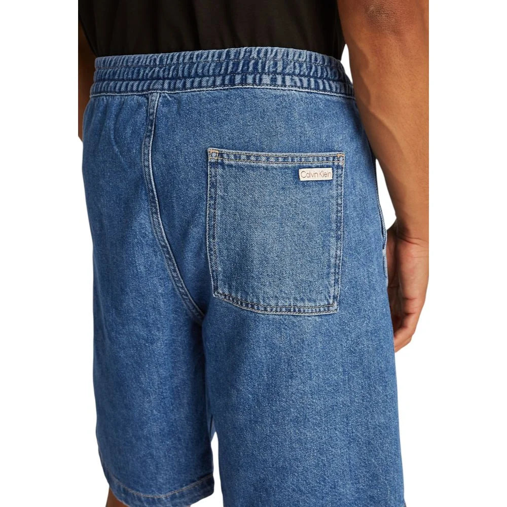 Calvin Klein Jeans Relaxed Denim Bermuda Shorts for Men Summer Comfort